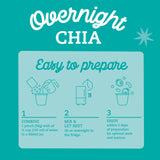 Overnight Chia - Organic Oat & Chia Mix - Strawberry Shortcake