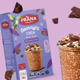 Chia au frigo - Mélange d’avoine et chia – Rêve chocolaté