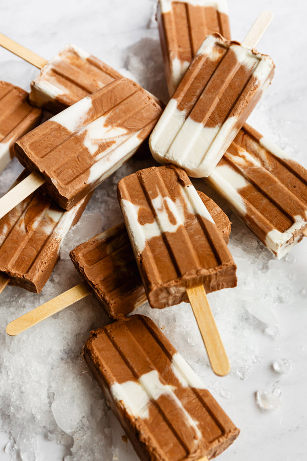 HAZELNUT MOCHA LATTE FUDGESICLES