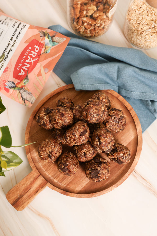 No-bake Hazelnut butter energy bites