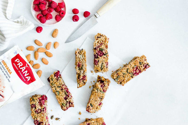 Almond Raspberry Vegan Breakfast Bars - Breakfast Recipe