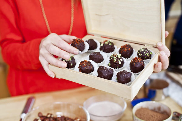 Chocolate Hazelnut Truffles - Dessert Recipe