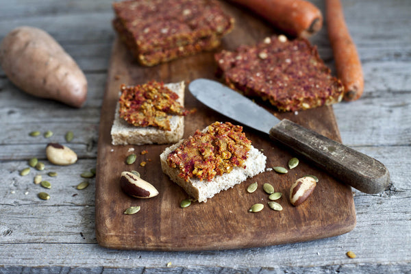 Colours of Fall Gluten Free Veggie Pate - Appetizer Recipe