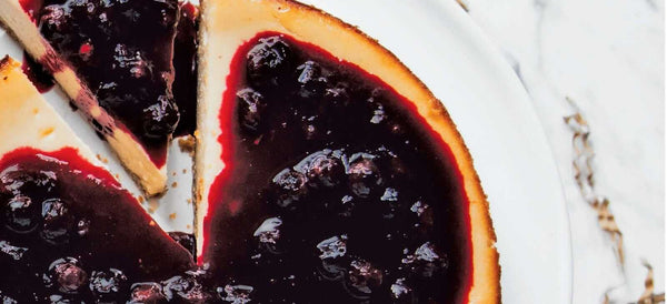 Lauren Toyota's Baked Blueberry Cheesecake - Desserts Recipe