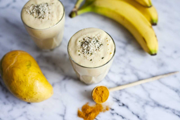 Mango, Turmeric, Coconut Milk and Hemp Lassi - Drink Recipe