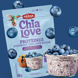 Chialove Protein –  Overnight Chia Oats Blueberry Muffin
