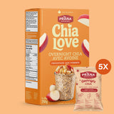 Chialove - Overnight Chia Oats Apple Crumble