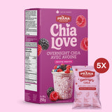 Chialove - Overnight Chia-Avoine Rêve de petits fruits