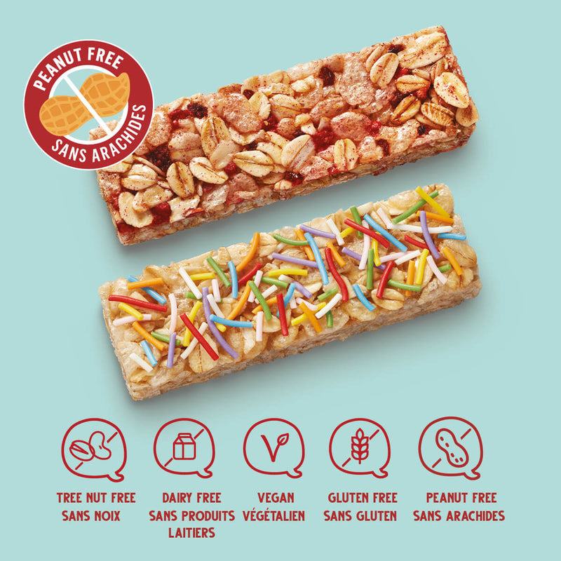 Organic Granola Bars – Value pack size (24 bars- 2 flavors)