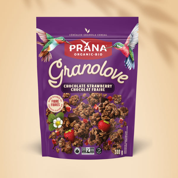 GRANOLOVE GOURMET – Choco-Strawberry Crunch Granola