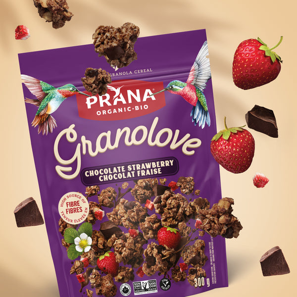 GRANOLOVE GOURMET – Choco-Strawberry Crunch Granola