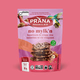 NO MYLK'N - Écorces chocolatées 40% biologiques, noisettes et riz croquant