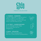 Chialove - Overnight Chia-Avoine Shortcake aux fraises