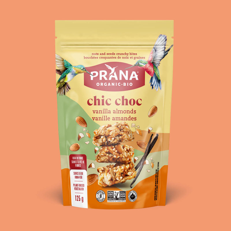 CHIC CHOC Organic Vanilla Almond Crunchy Bites