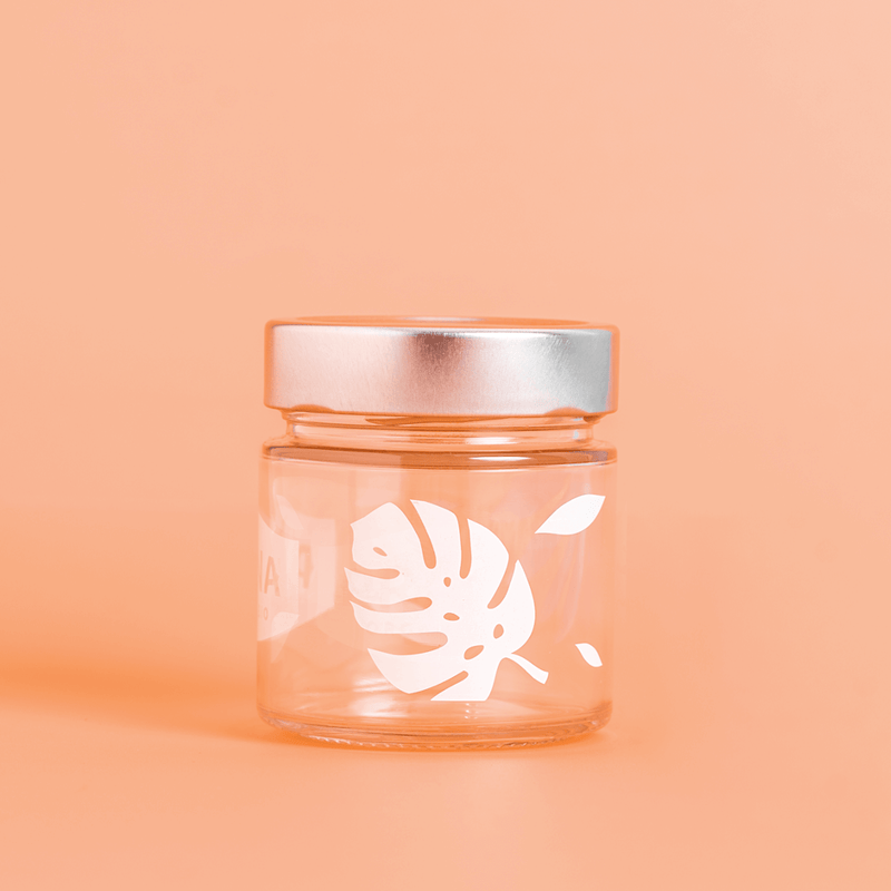 Prana glass jar